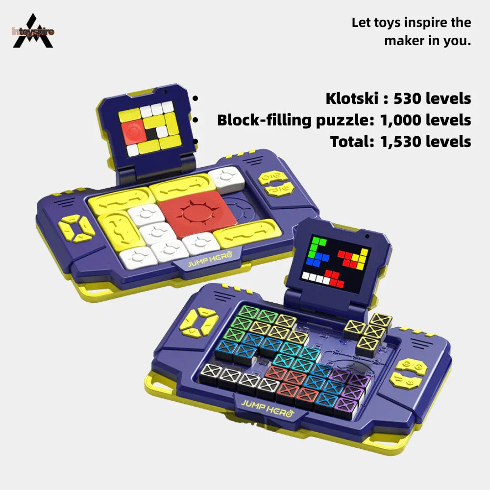 1530 - Level Klotski & Block Puzzle Console  - inToySpire