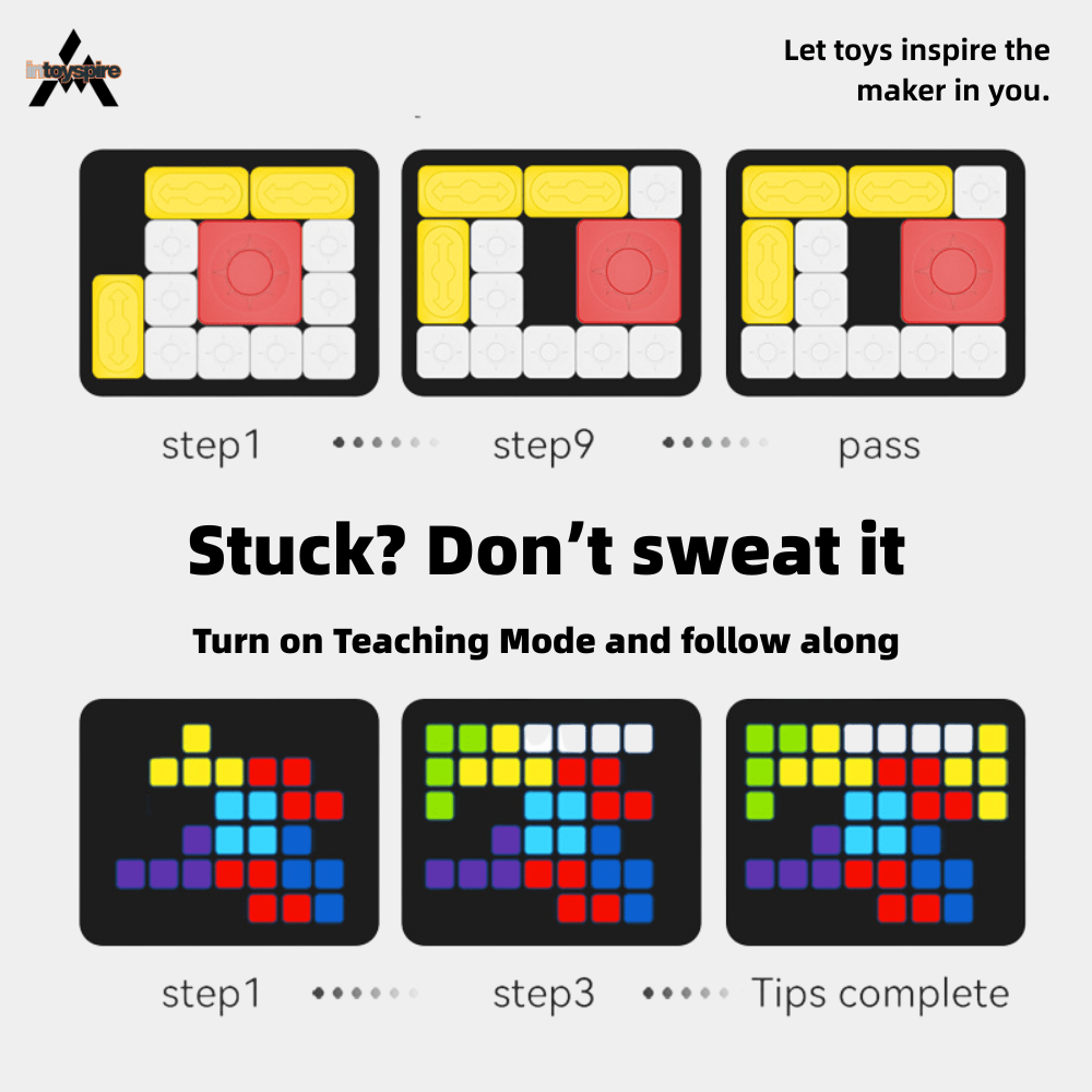 1530 - Level Klotski & Block Puzzle Console  - inToySpire