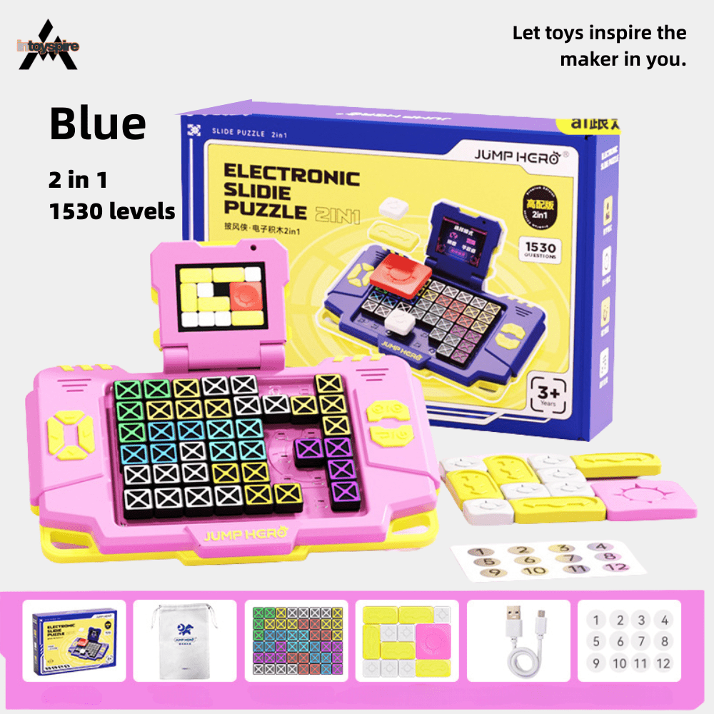 1530 - Level Klotski & Block Puzzle Console  - inToySpire