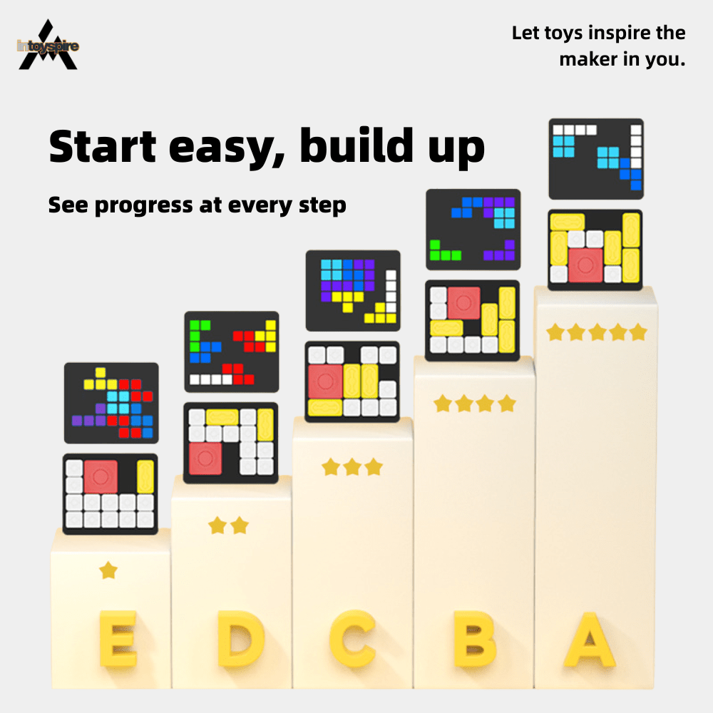 1530 - Level Klotski & Block Puzzle Console  - inToySpire