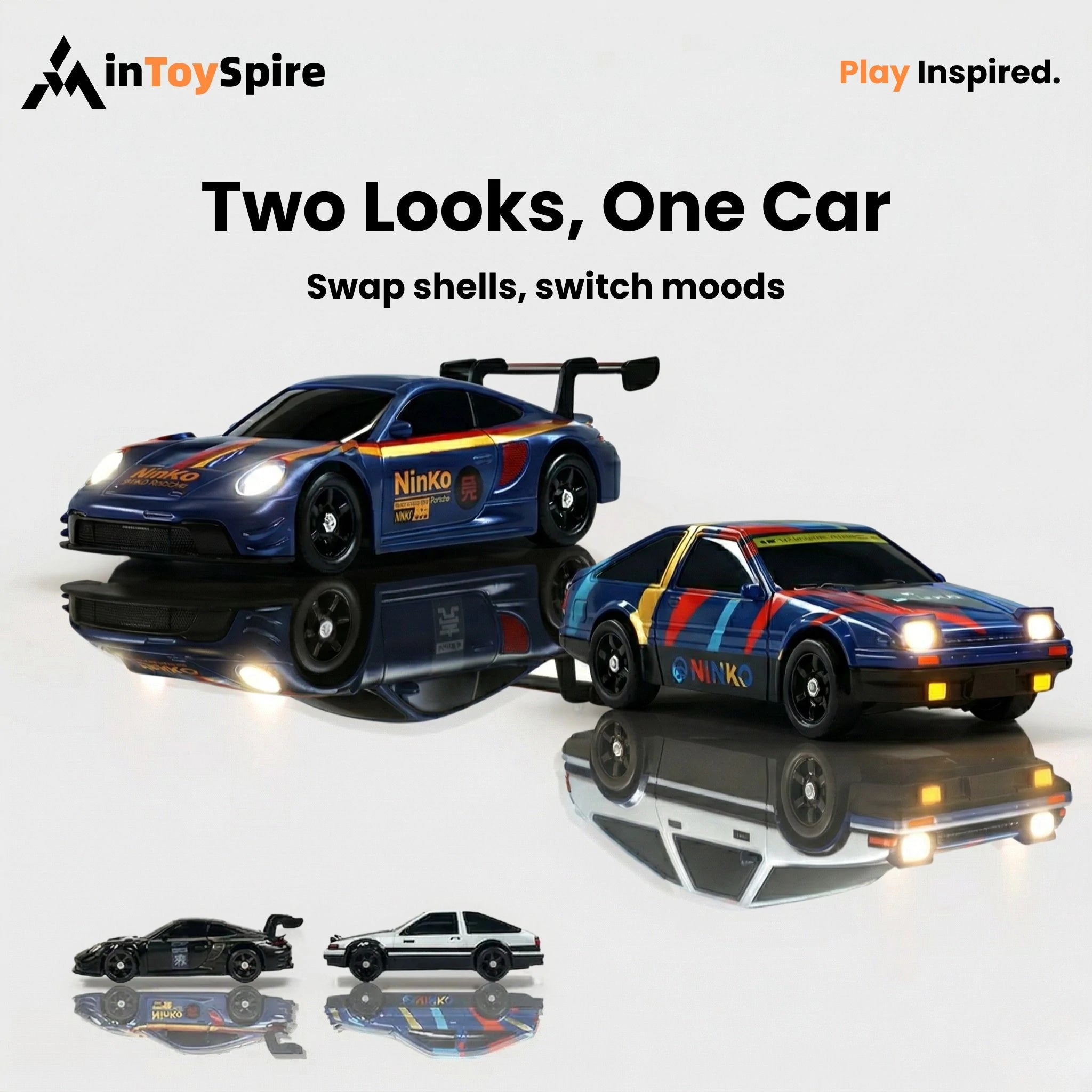 1:43 Mini Drift RC Car with Swap Body Shells