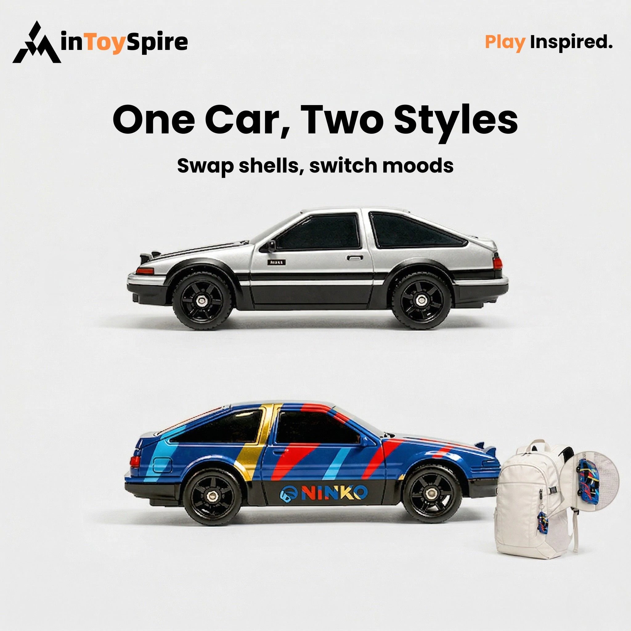 1:43 Mini Drift RC Car with Swap Body Shells