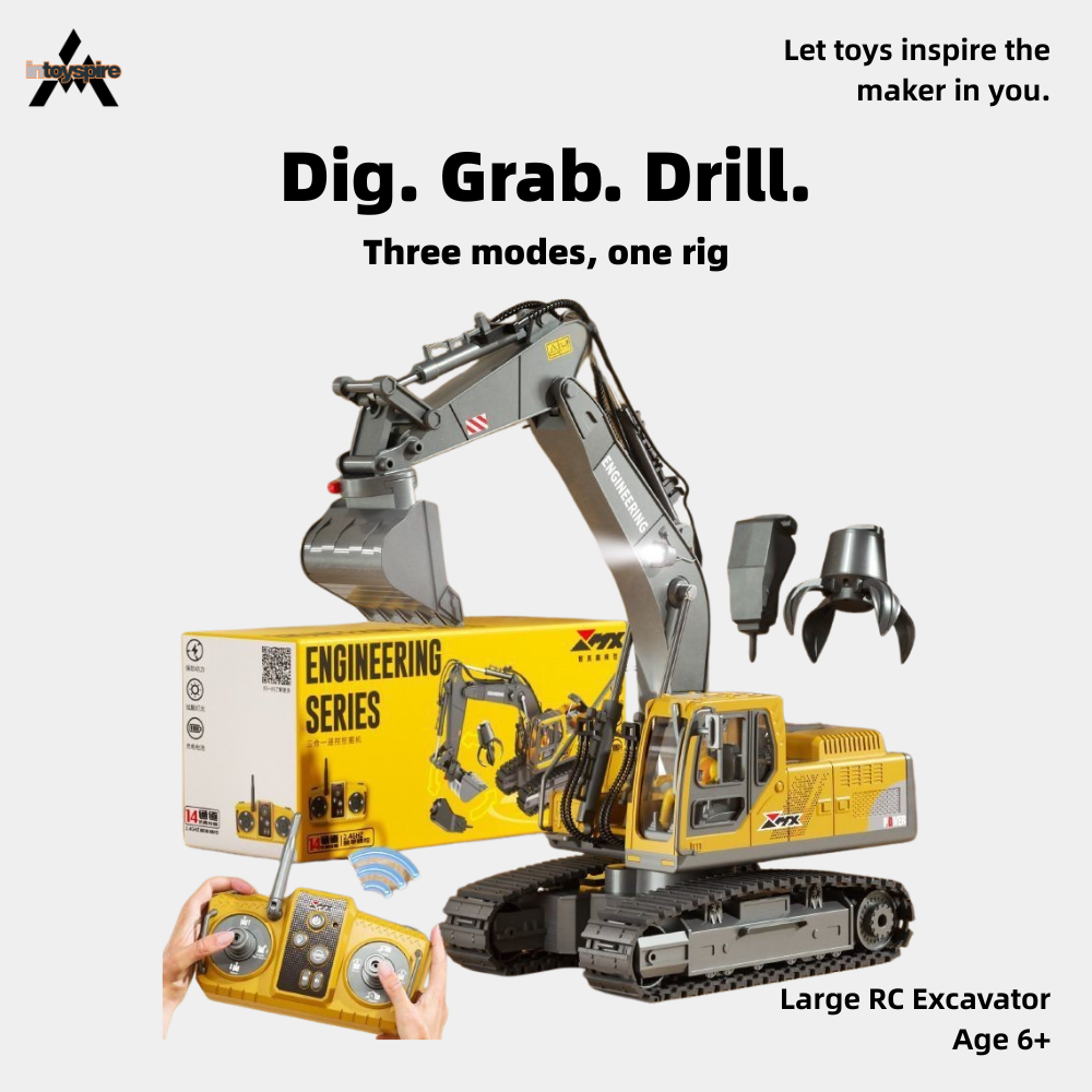 RC Excavator（Optional Dump Truck）