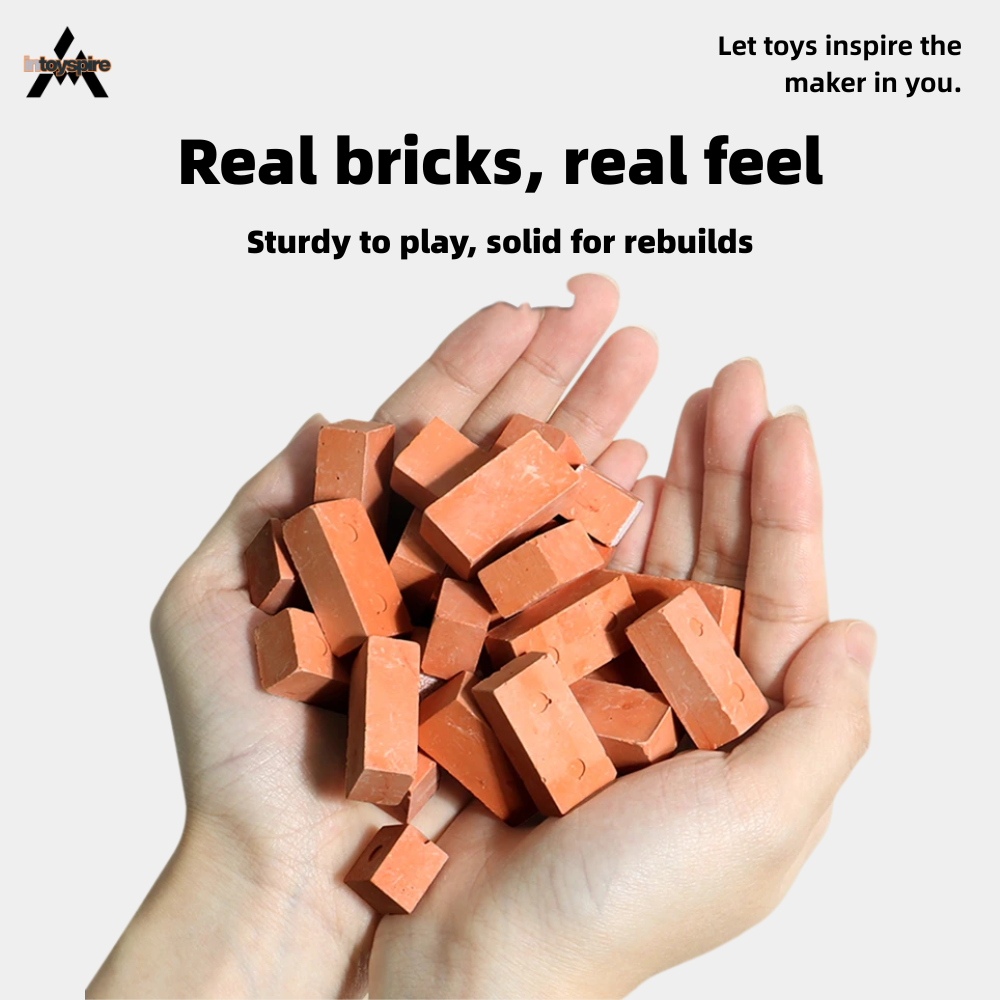 Kids DIY Brick House Kit