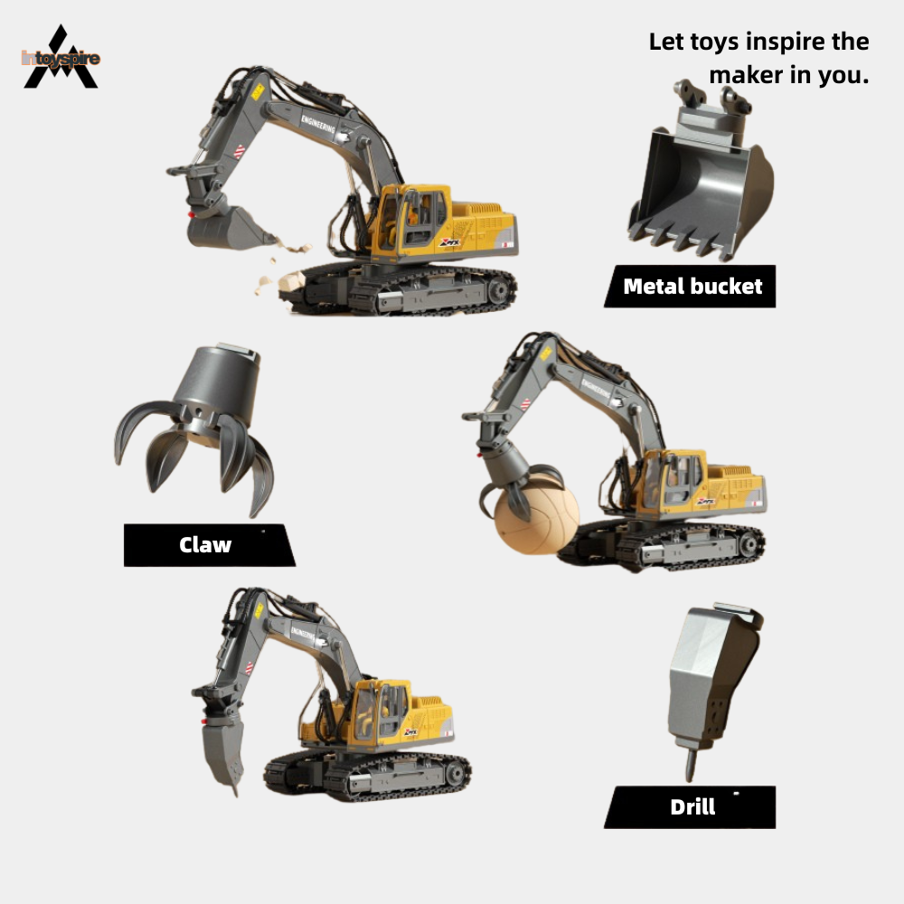 RC Excavator（Optional Dump Truck）