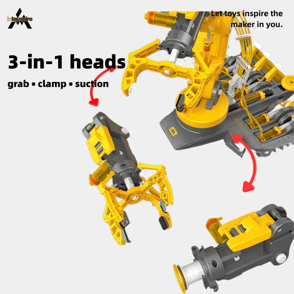 3 in 1 Hydraulic Robot Arm Kit  - inToySpire