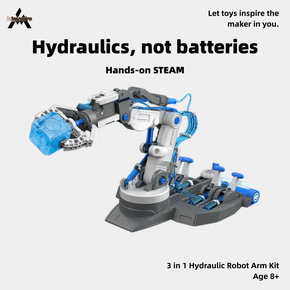 3 in 1 Hydraulic Robot Arm Kit  - inToySpire