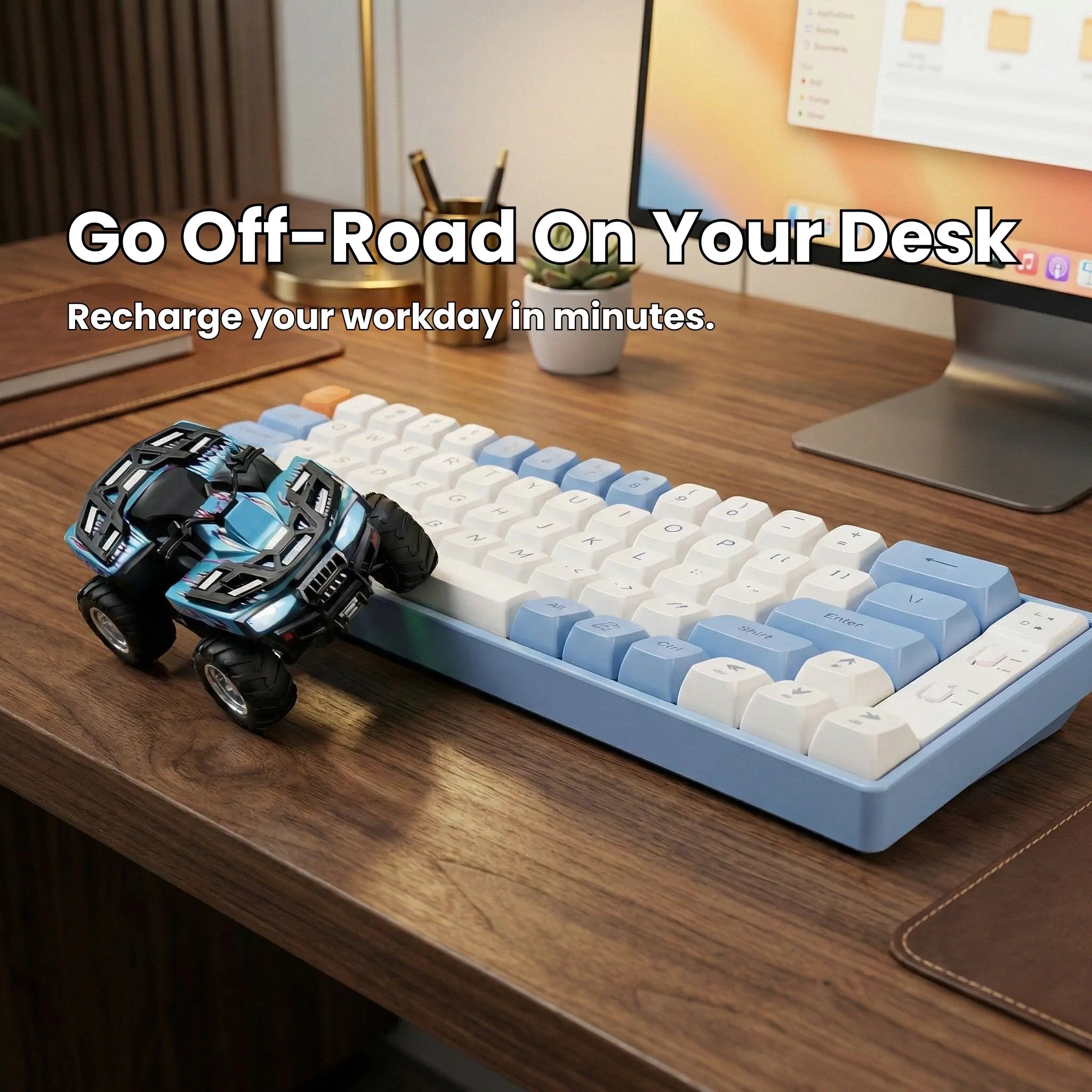 1:64 Mini RC Off-Road ATV