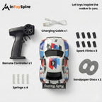 Mini RC Rally Drift Car with Real Sparks Effect