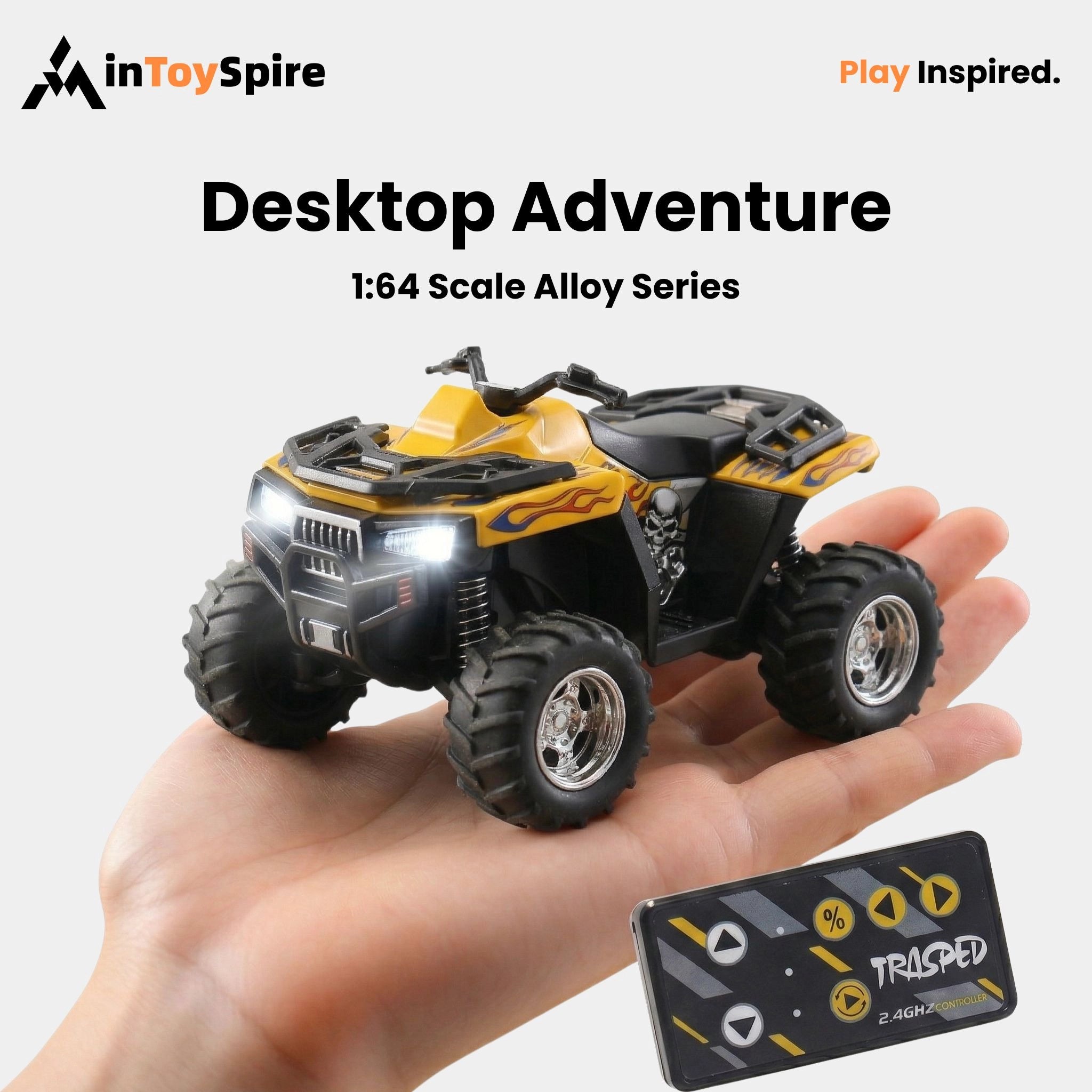 1:64 Mini RC Off-Road ATV