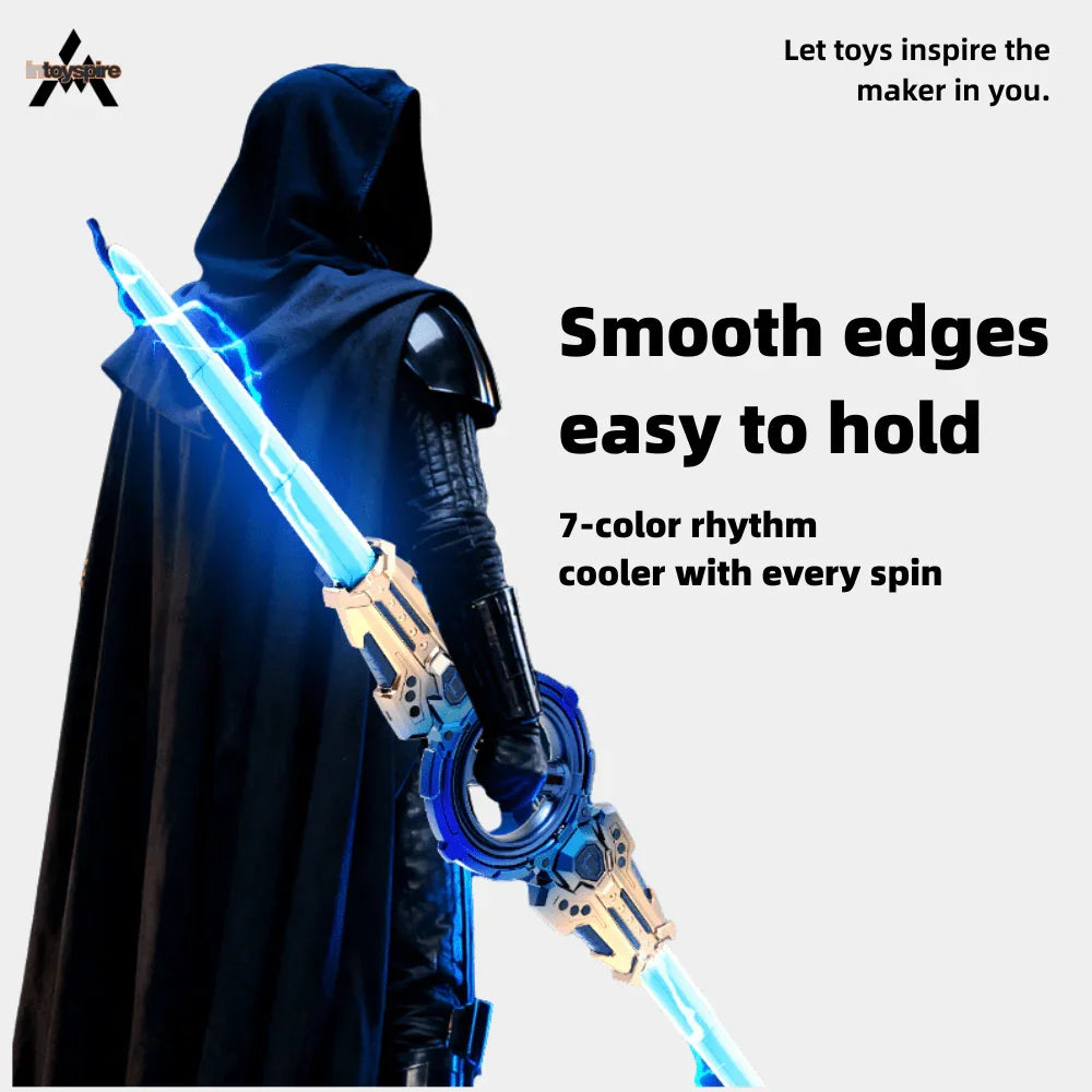 Spinning Double - Blade Laser Sword  - inToySpire